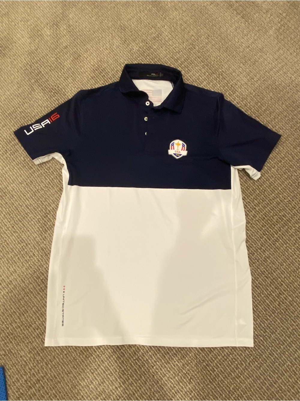 RLX Ralph Lauren Ryder Cup Golf Polo